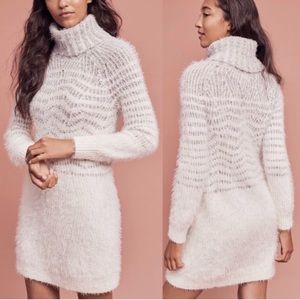 Anthropologie SleepingonSnow Alpaca Sweater Dress